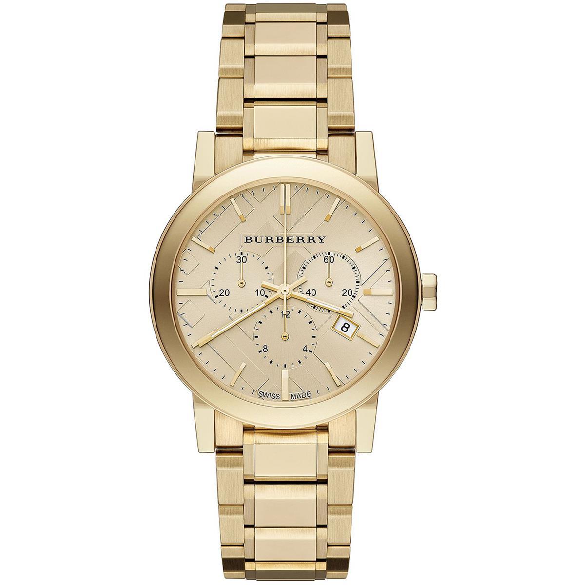 Burberry BU9753 Die City Goldton Edelstahl Damen Uhr Burberry BU9753 Die City Goldton Edelstahl Damen Uhr